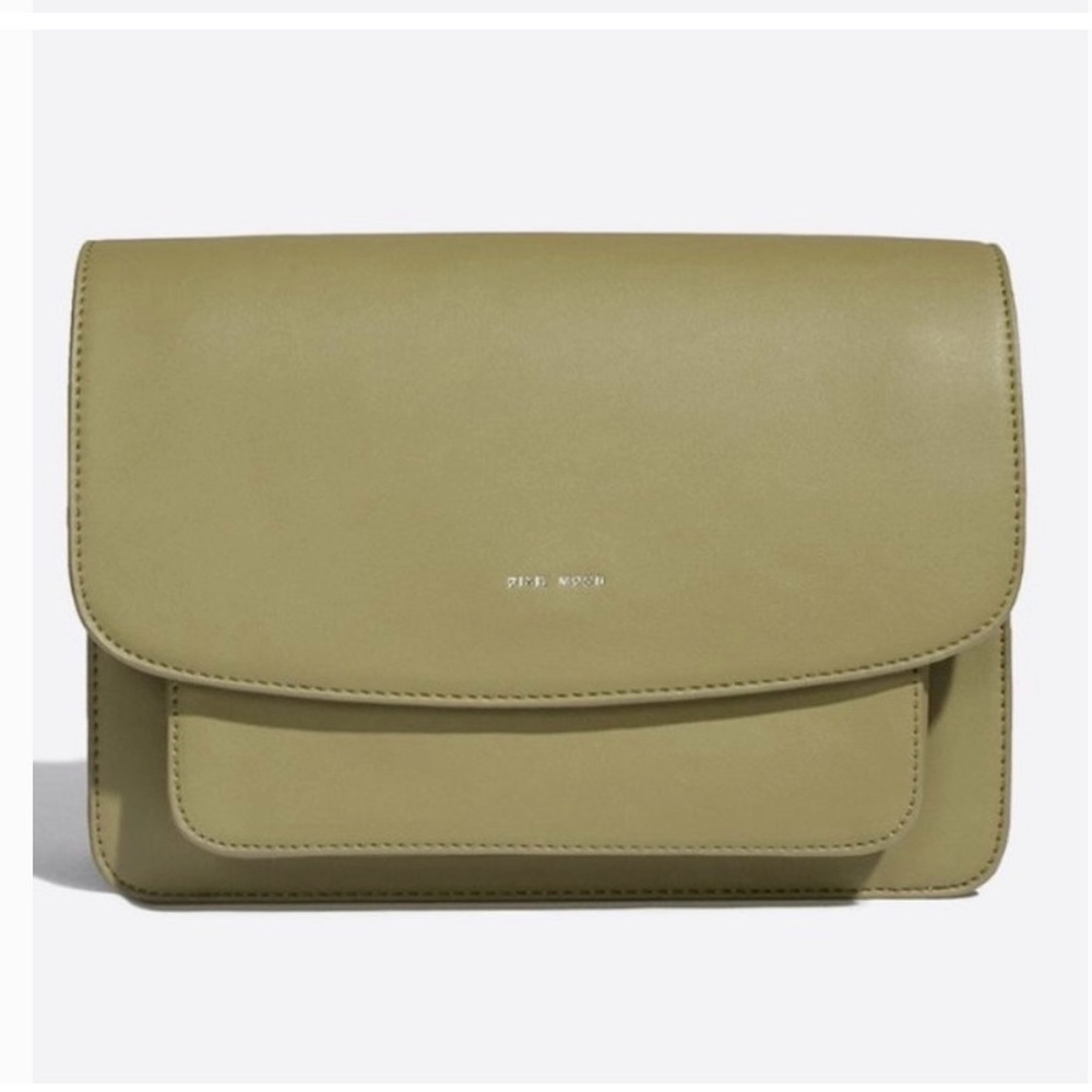 Pixi Mood Zoe Crossbody Purse, Sage Green, New With Tags!